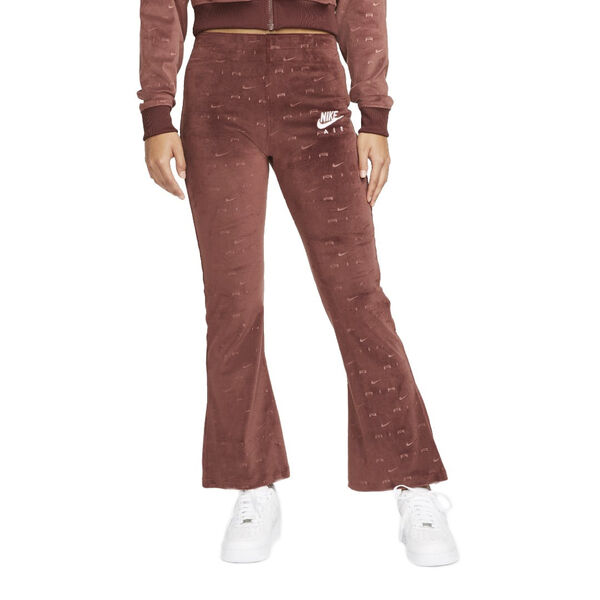 air velour mid-rise pants