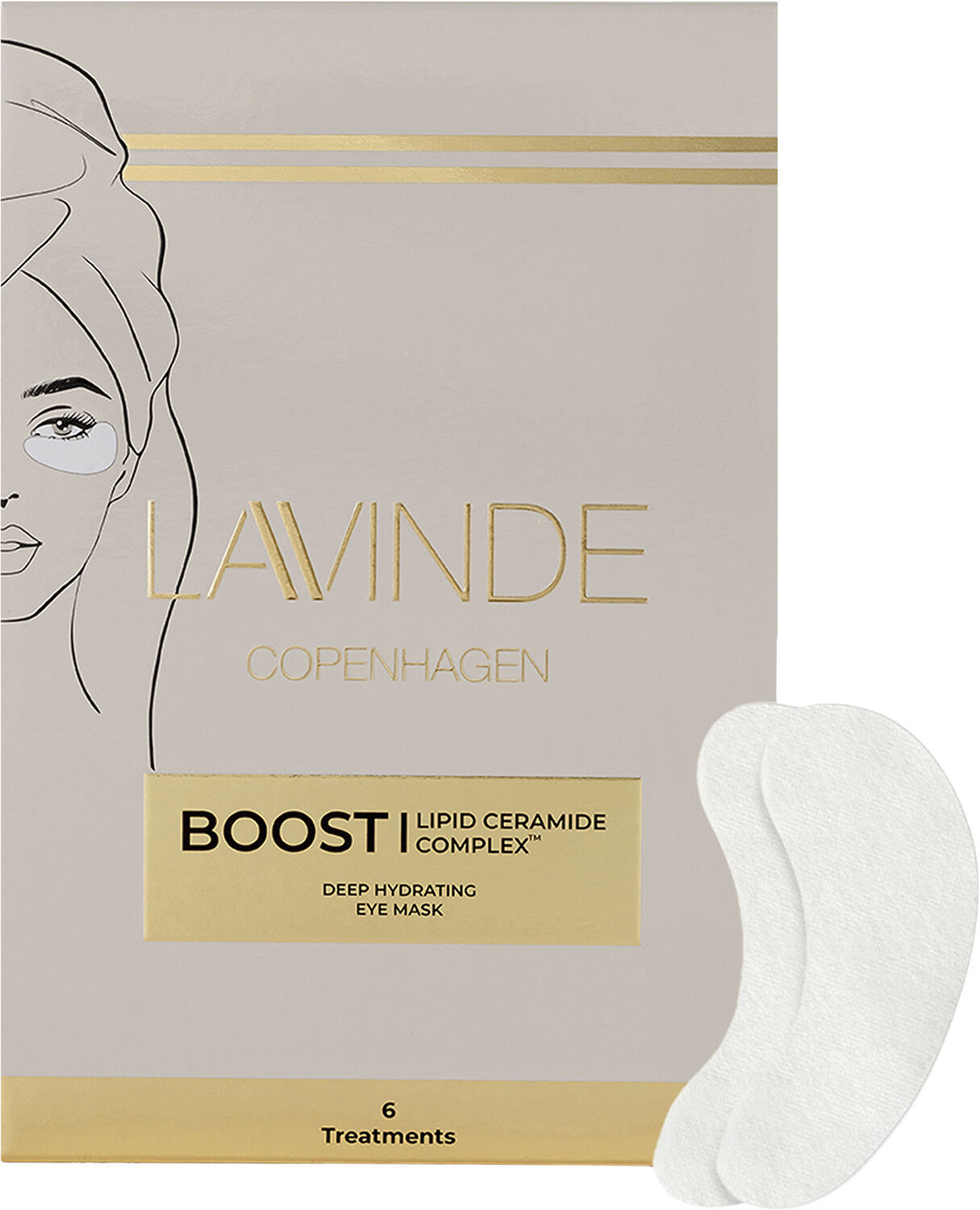 LAVINDE BOOST Deep Hydration Eye Mask (6 treatments)