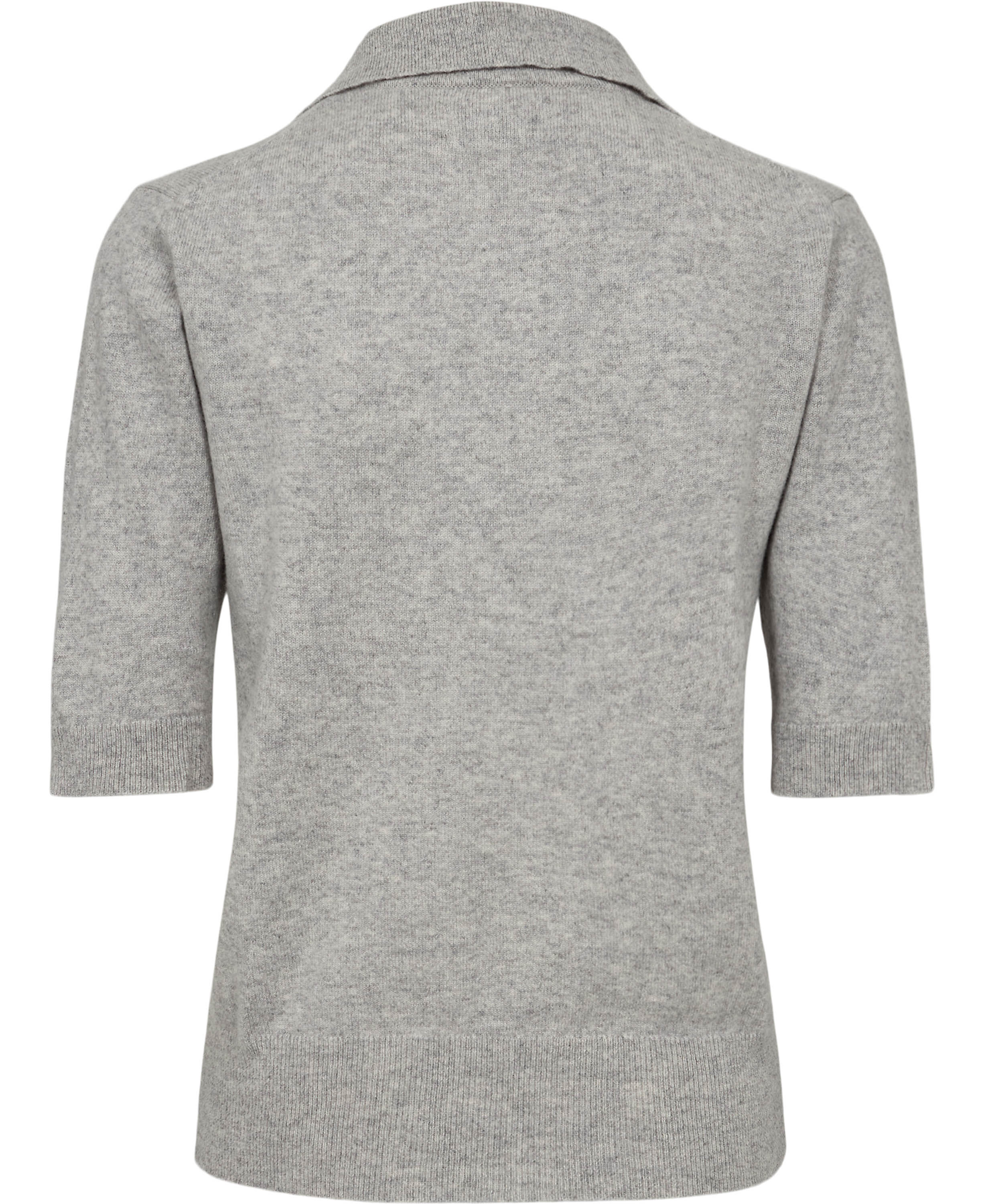 Classic 9 Kort&aelig;rmede polo strik - 100% Cashmere