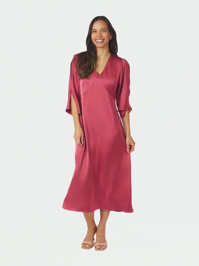 Remara Heavy Sateen Dress