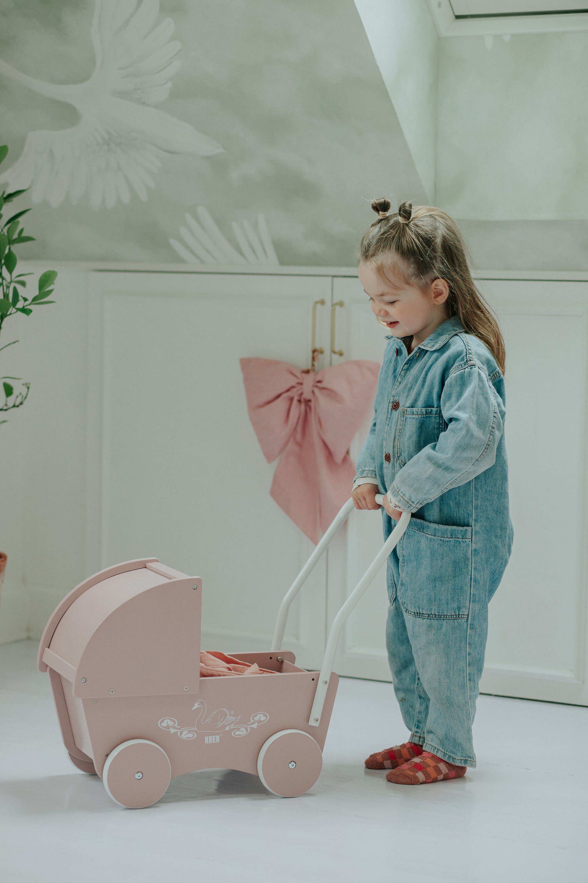 KREA Doll Pram Rose