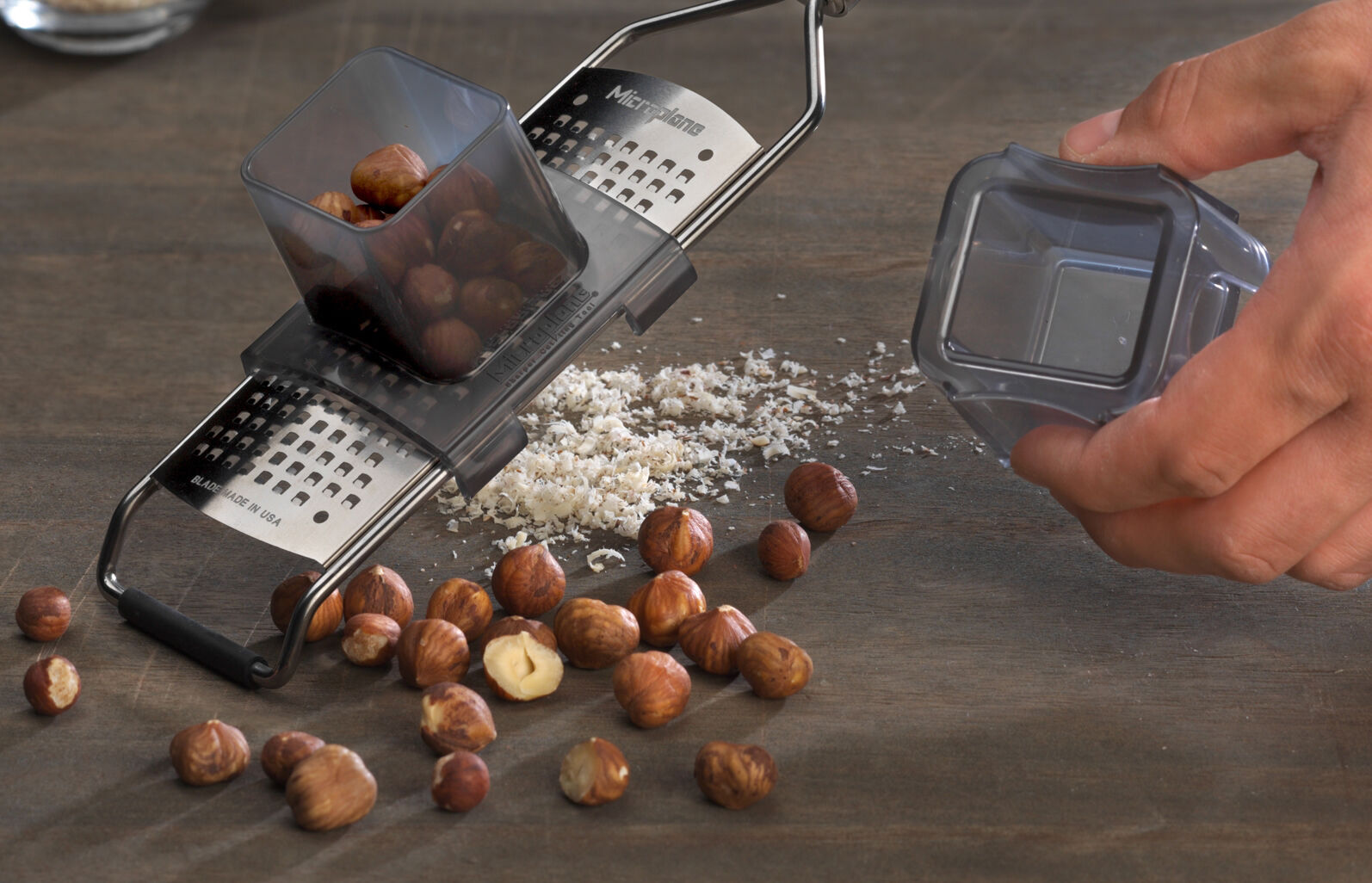 Sl&aelig;de til Microplane Gourmet rivejern