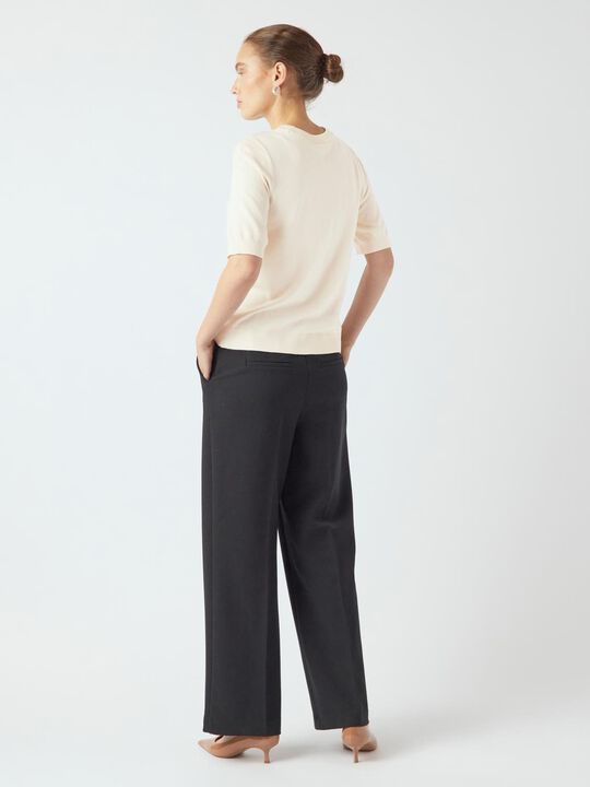 YASLENA SS KNIT PULLOVER S. NOOS