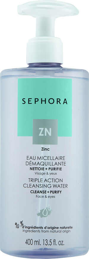 Triple Action Cleansing Water - Cleanse+Purify