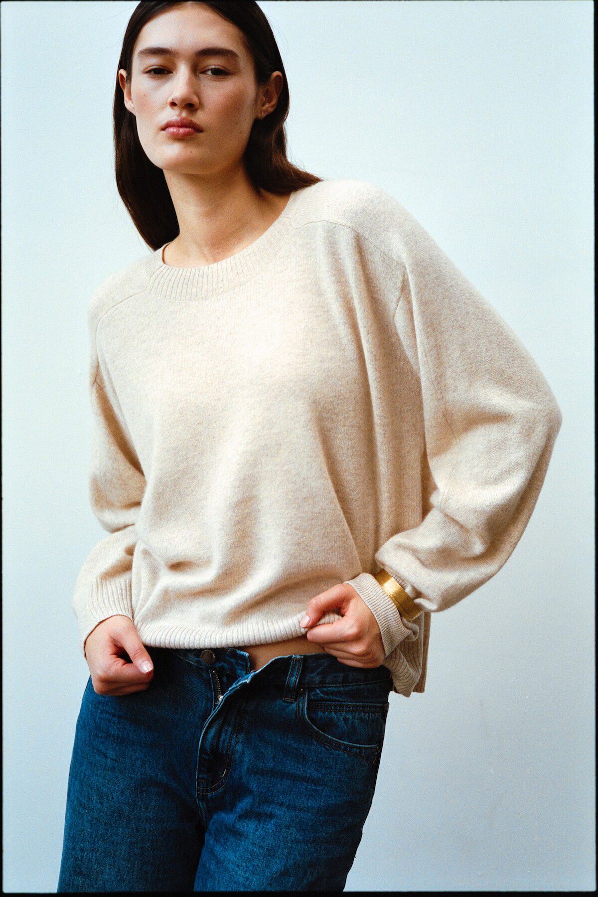 Woolcash boxy sweater - Dalani