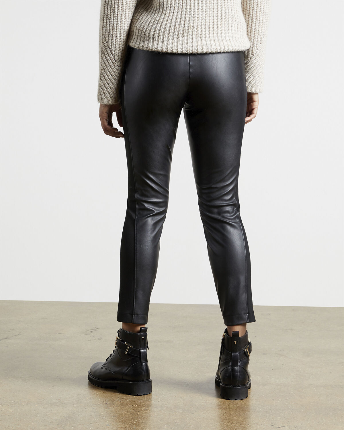 VLLADA Faux leather legging trouser