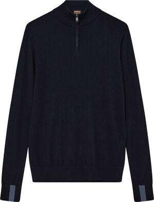 MMGAdam Soft Zip Turtle Neck Knit