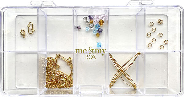 me&my BOX - Smykke Kit Halskæde - Figaro - Guldbelagt 18K