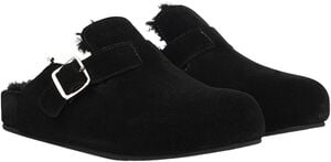 NESSO - SKIN MULES WITH ADJUSTABLE BUCKET