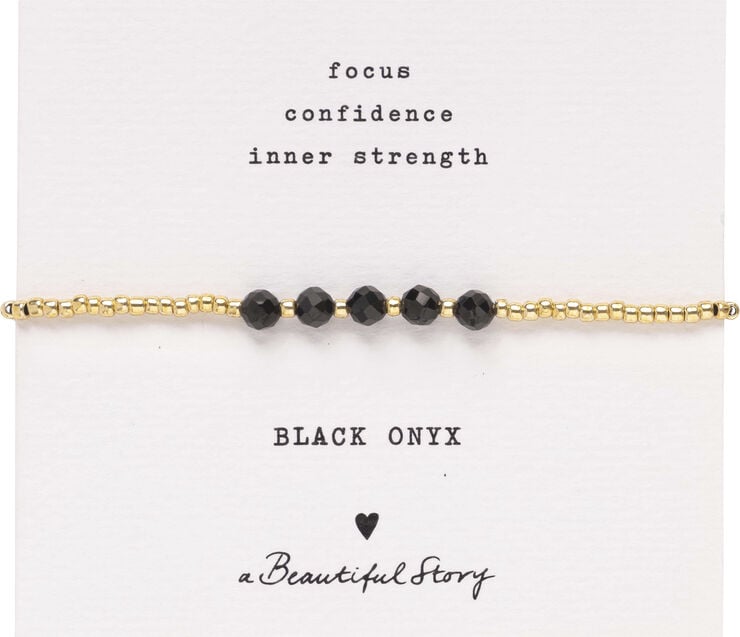 Essential Black Onyx Bracelet GC
