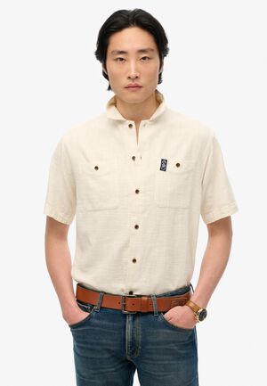 MERCHANT SS TEXTURED SHIRT