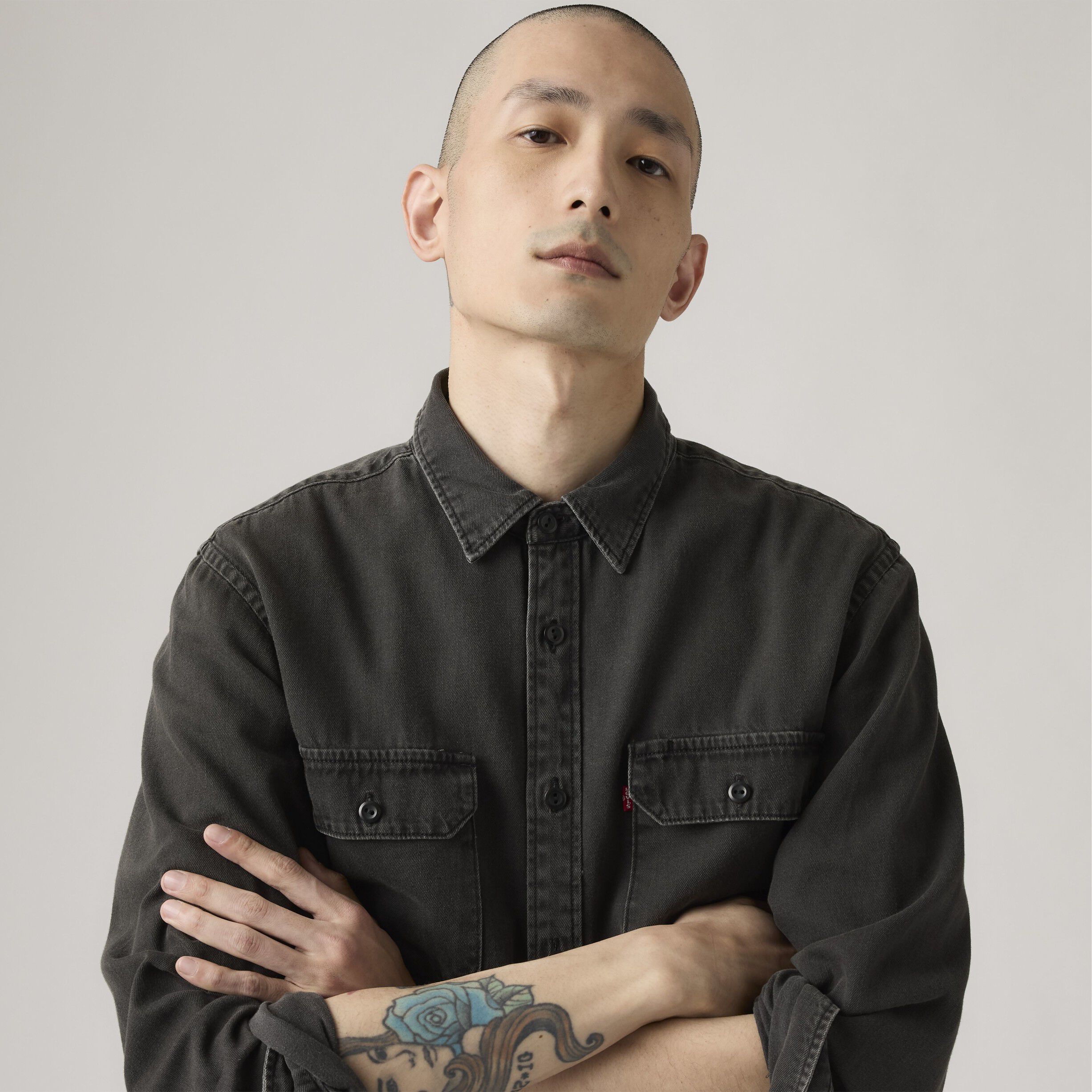 JACKSON WORKER COSMO WASHED BL