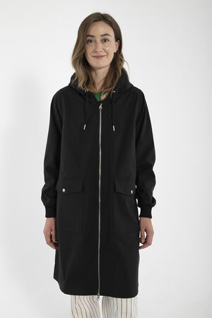Danemarselisborg Brushed Shell Parka Black