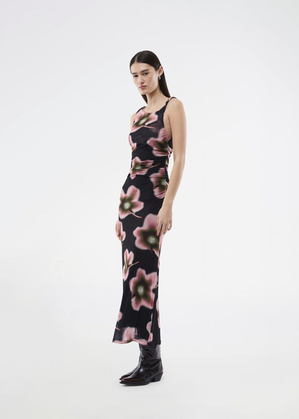 Benjamd print dress