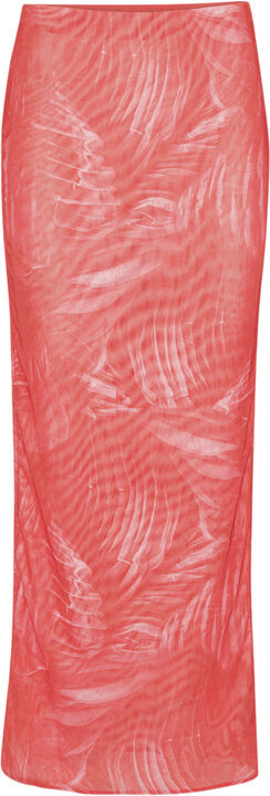 Drawstring Midi Skirt