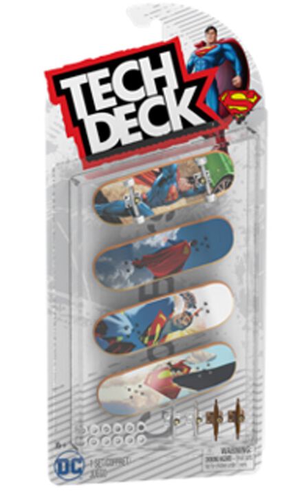 Tech Deck Skate 4 Pack Mu
