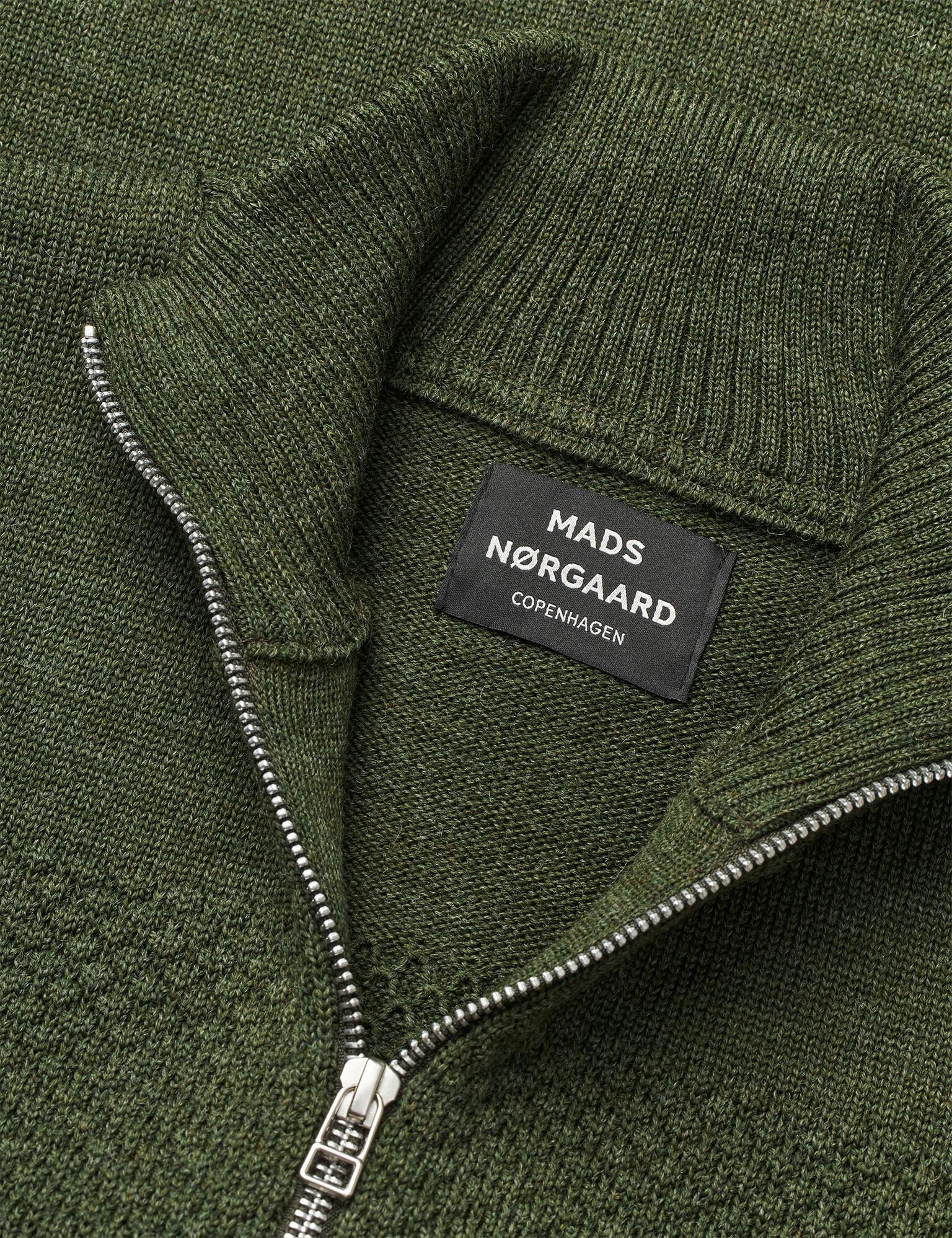 Wool Klemens Zip Knit INS