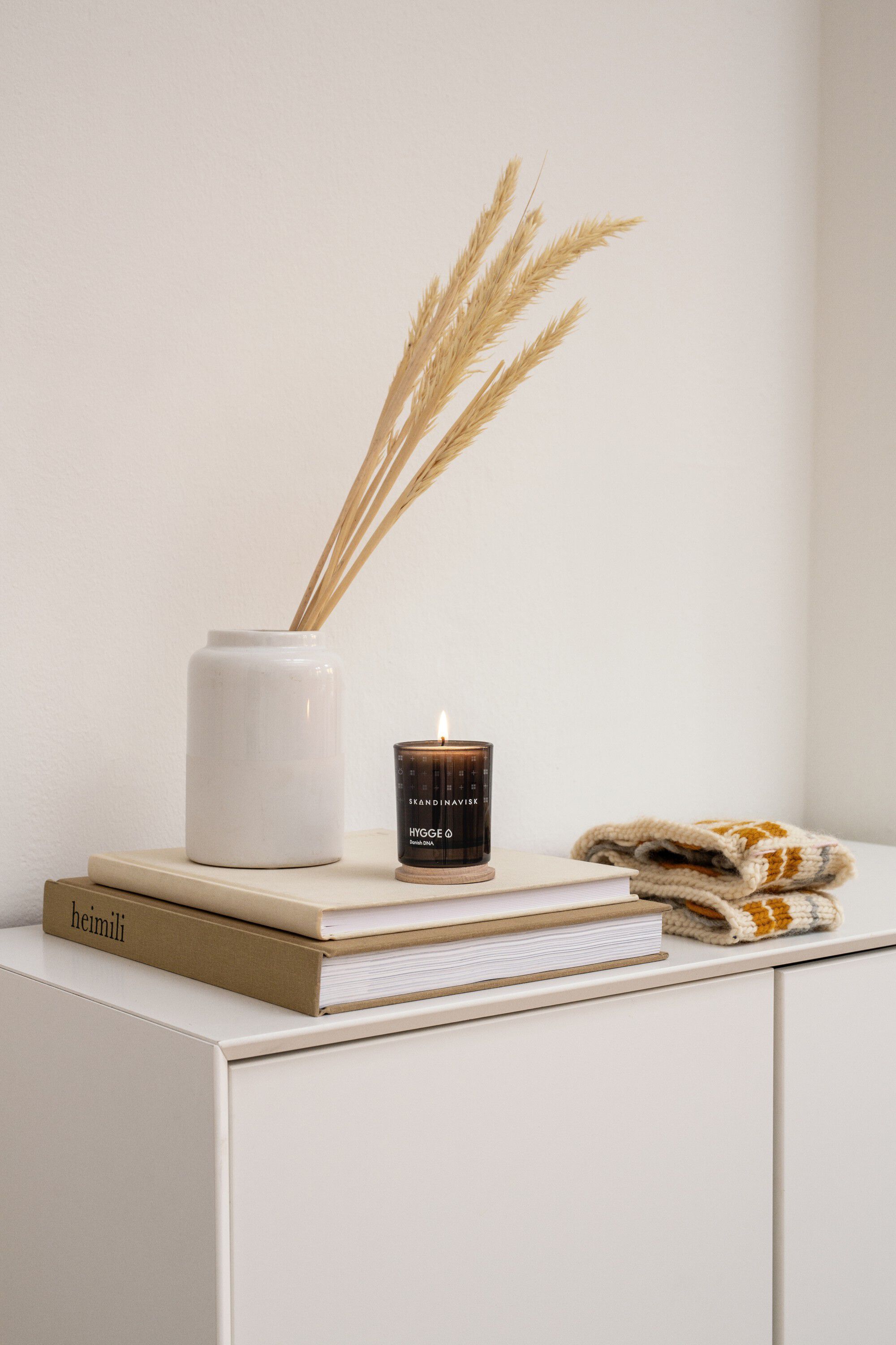 HYGGE Scented Candle w Lid 65g