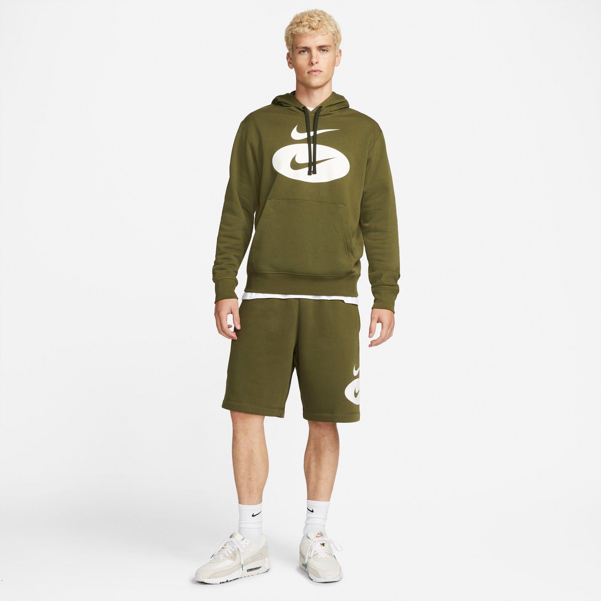 Sportswear Swoosh League Fleece h&aelig;ttetr&oslash;je