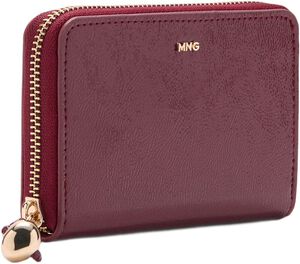 Medium wallet with mini-bead embell