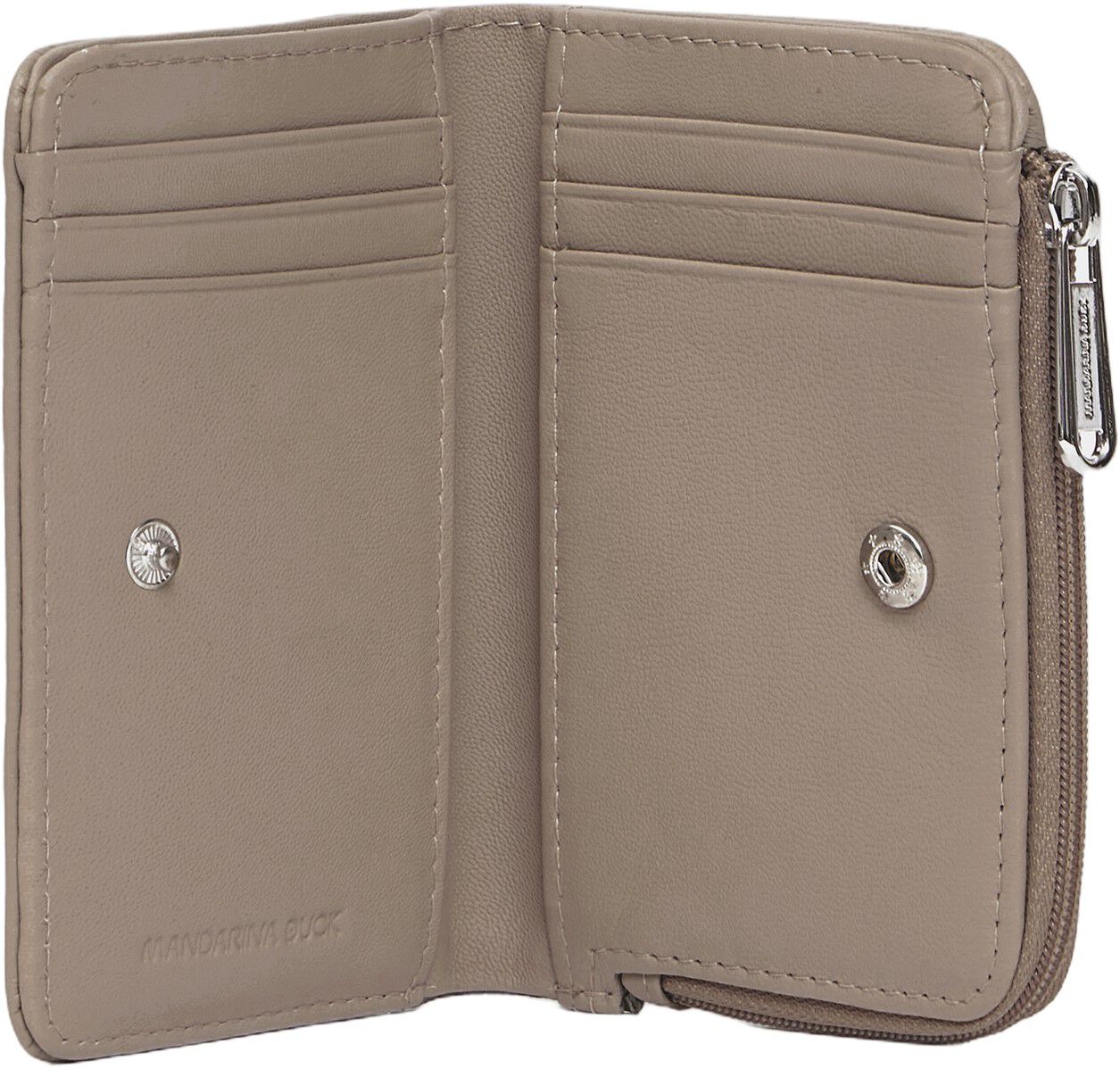 MELLOW LEATHER WALLET / WARM TAUPE