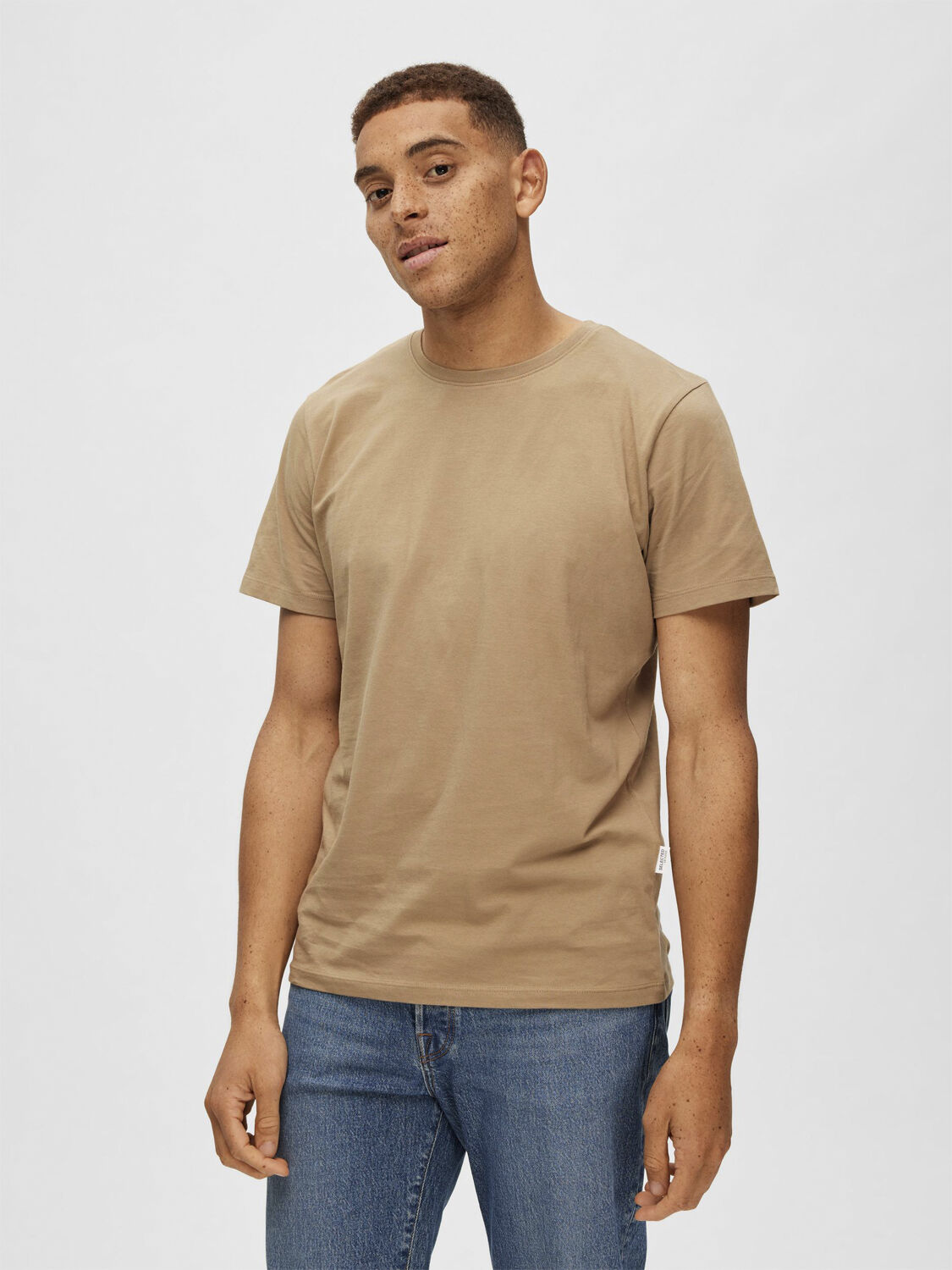 SLHASPEN SS O-NECK TEE NOOS