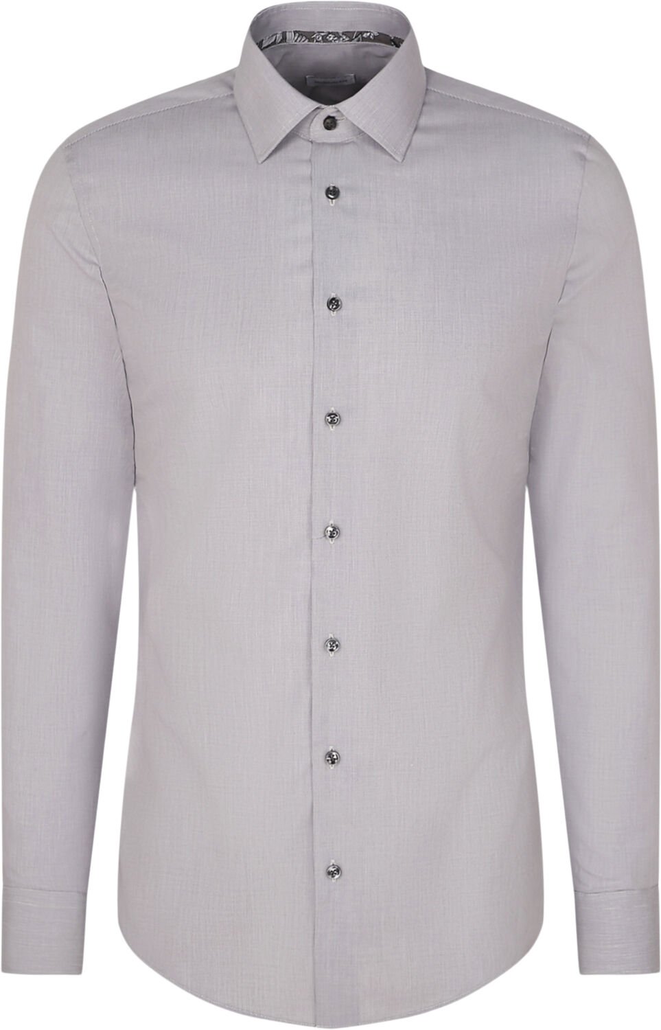 Business Shirt Slim Long sleeve Kent-Collar Uni