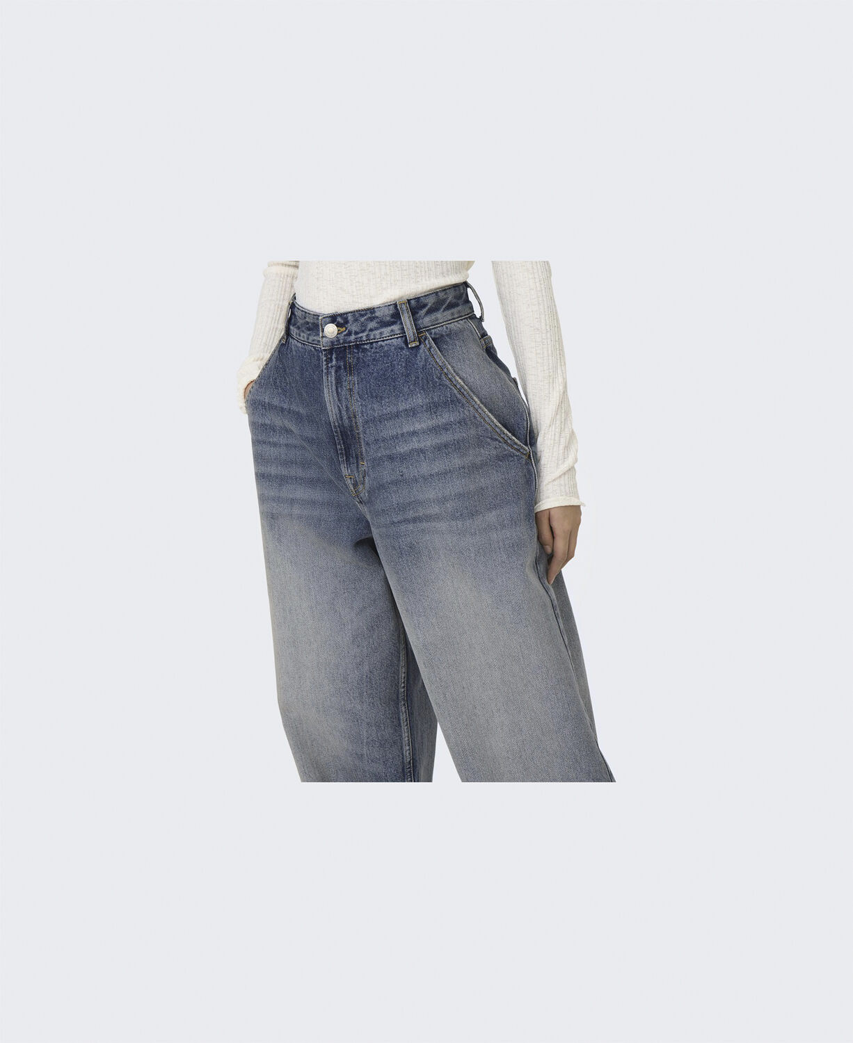 ONLGIA MID LOOSE BAGGY DOT DNM