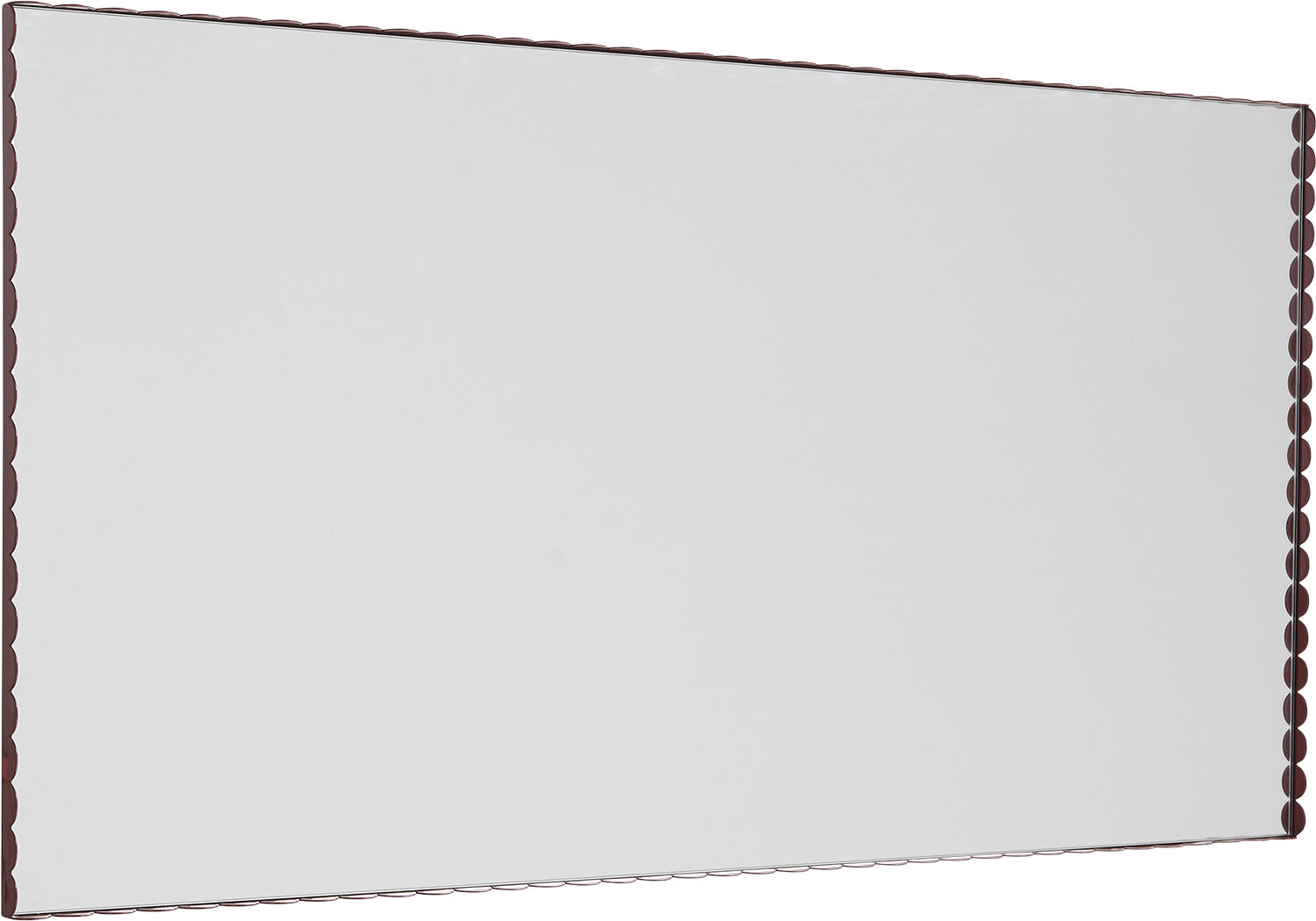 Arcs Mirror-Rectangle L-Burgundy