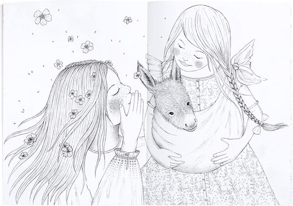 Moulin Roty - Malebog 36 sider - Rosalie