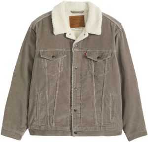 RELAXED FIT SHERPA TRKR SMOKEY