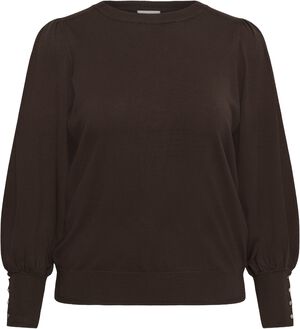 KClizzy Round Neck Pullover Buttons