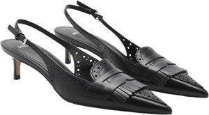 Fringe heel shoe