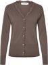 RWLaica Cashmere LS V-neck Lace Cardigan