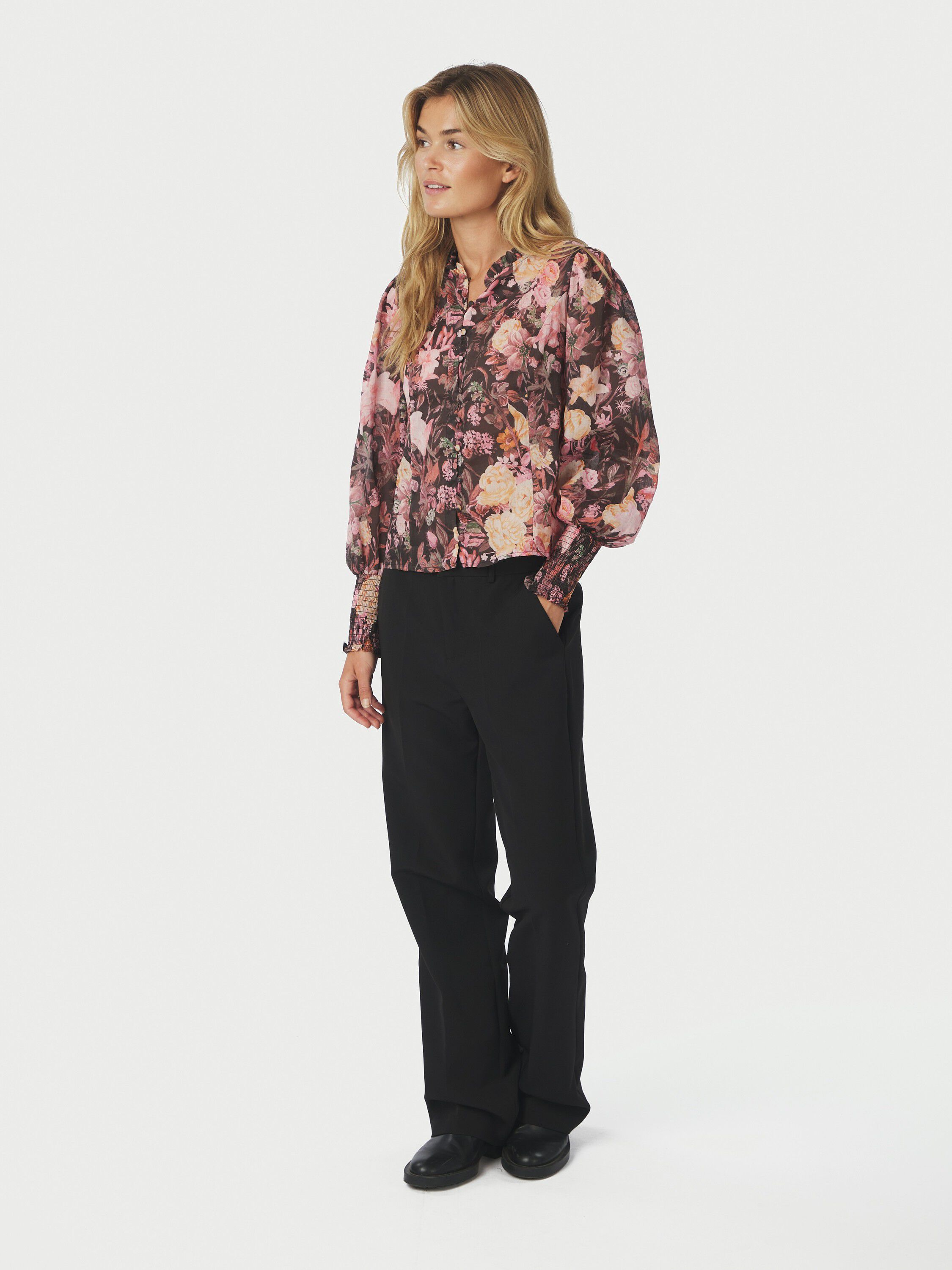 Gilda Big Flower Blouse