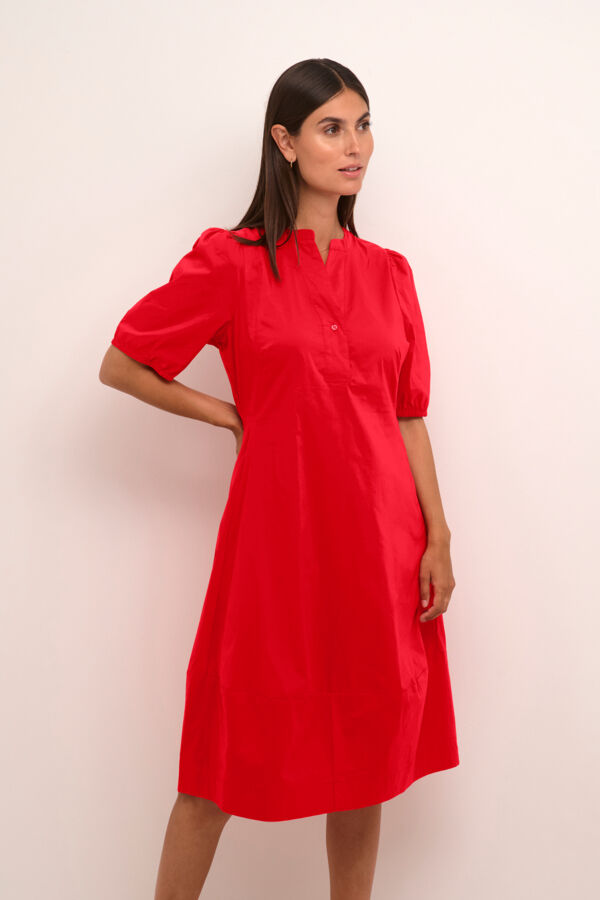 CUantoinett SS Placket Dress