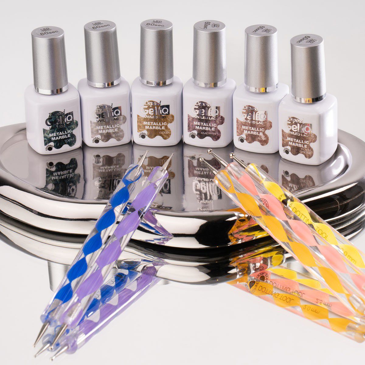 GeliQ Metallic Marble Jade