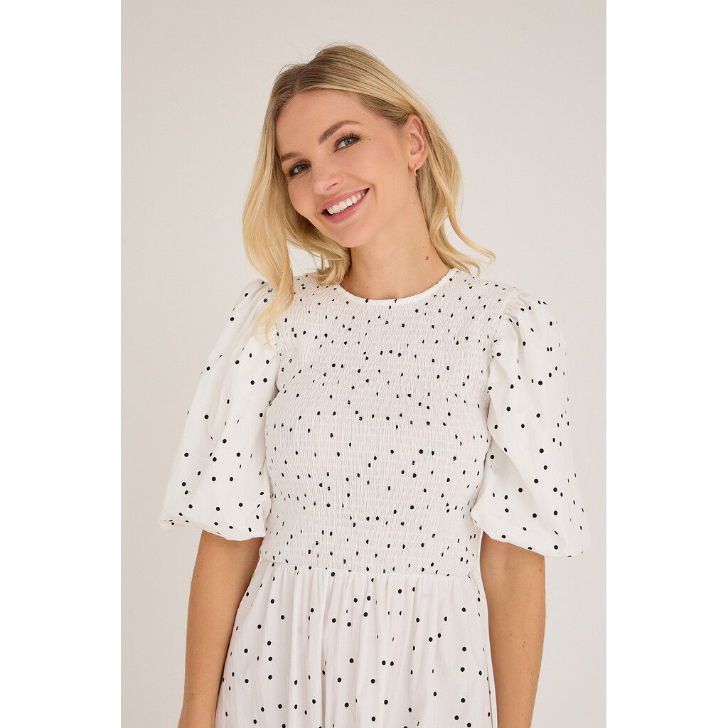 Tabita dot dress