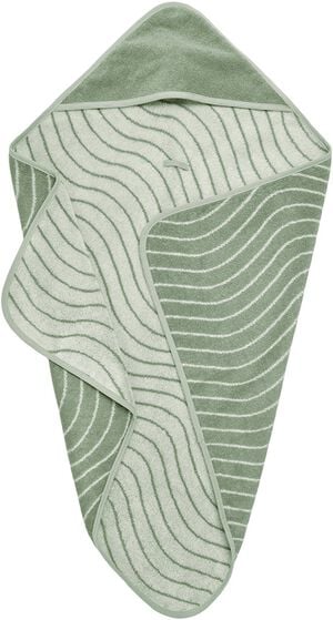 Leander Hoodie, Woodland, Økologisk bomuld, Sage green