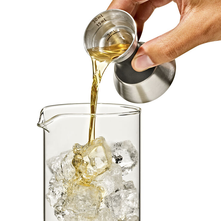 Steel Dobbelt Målebæger