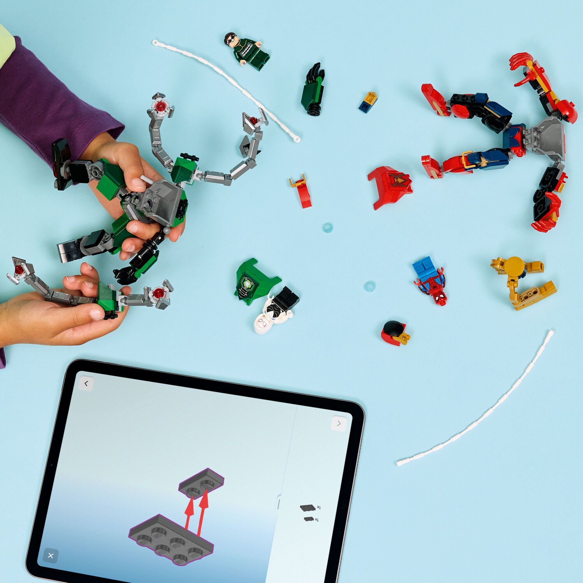 Mech-kamp - Spider-Man mod Doc Ock 76338