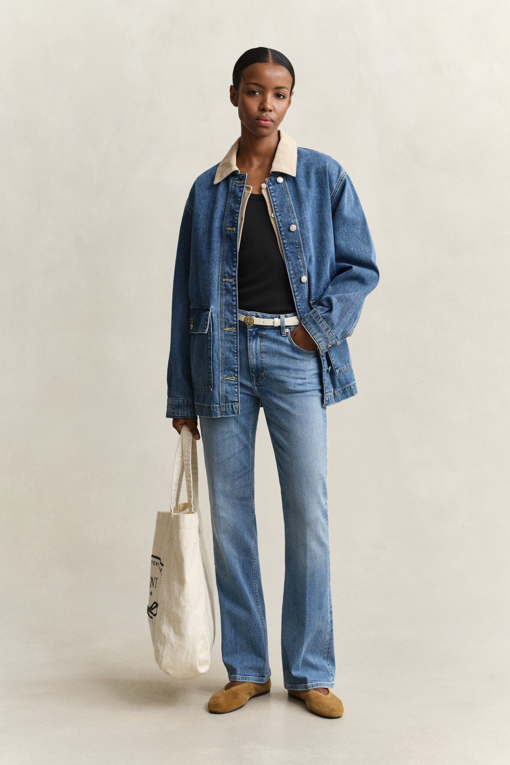 DENIM SPRING DECKER JACKET