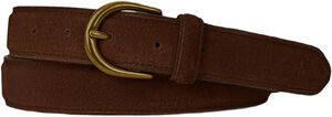 SUEDE-RD BCKL BT-BLT-MED