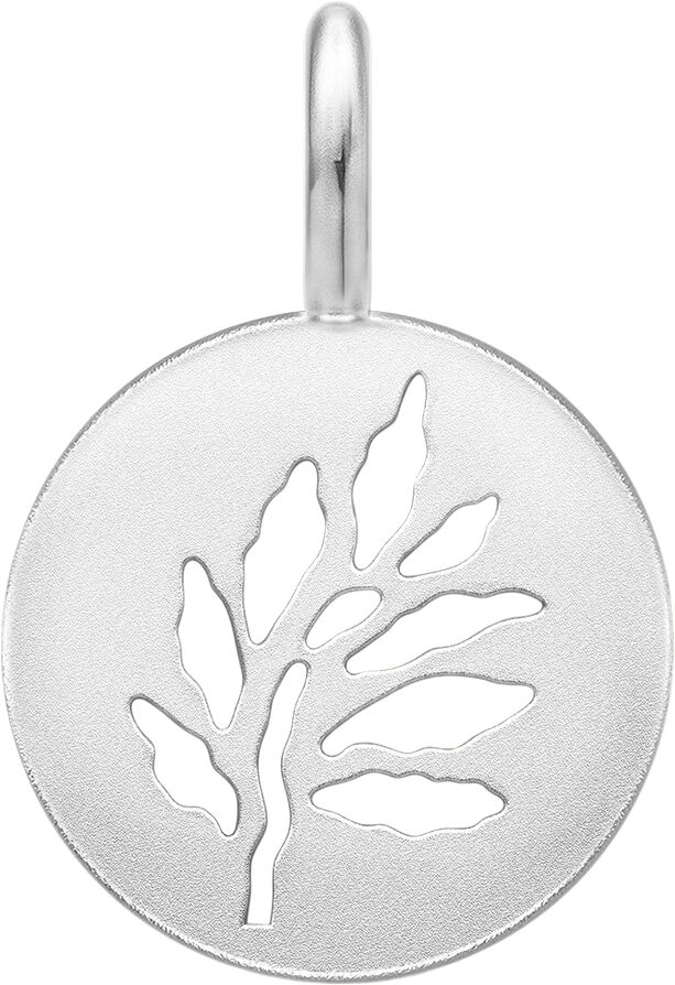 Signature pendant - Rhodium