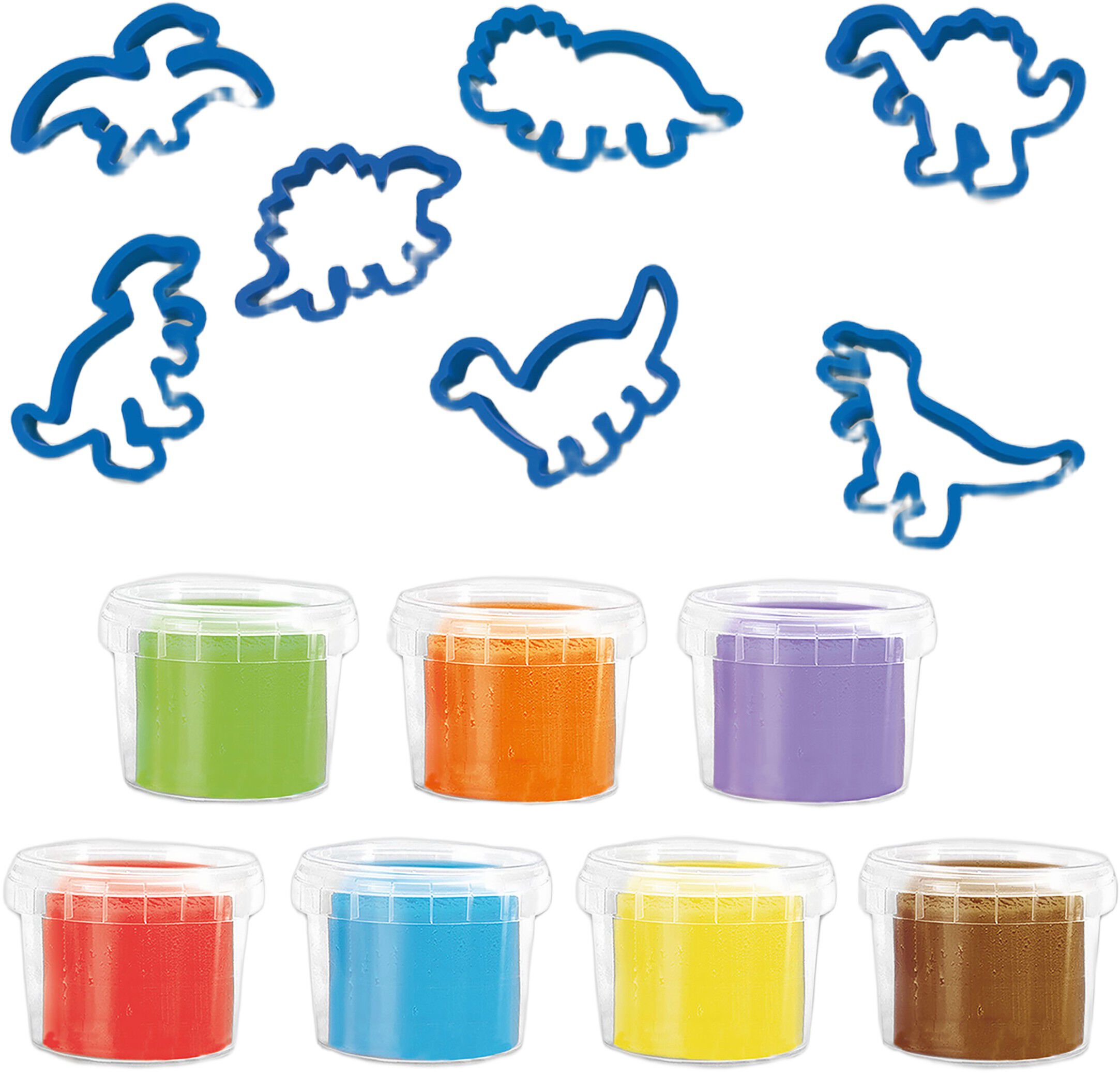 SES Creative - Modellervoks - Dino Megas&aelig;t med udstikkere