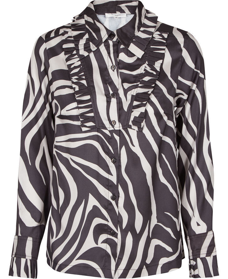 lektie Bangladesh couscous Elora zebra skjorte fra Hosbjerg | 799.00 DKK | Magasin.dk