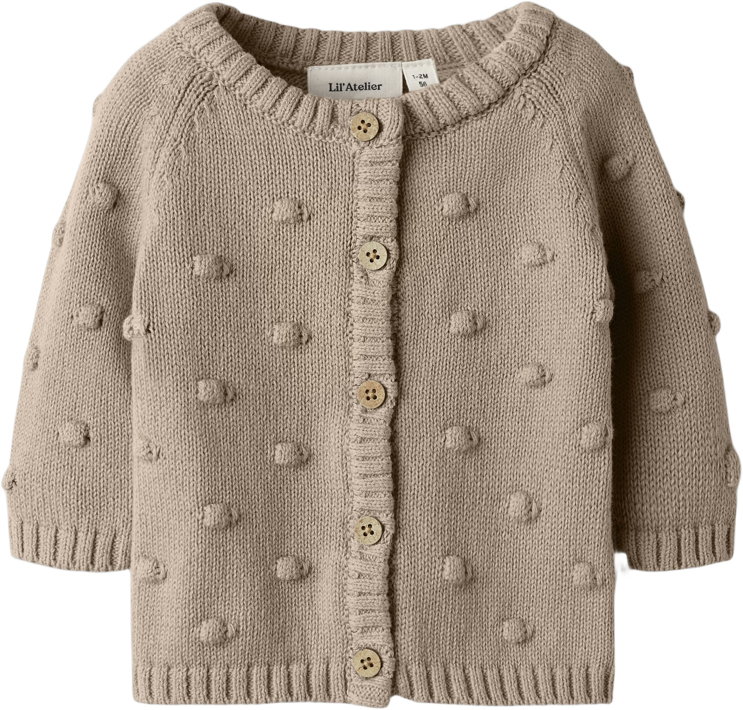 NBNGABLE LS KNIT CARD LIL