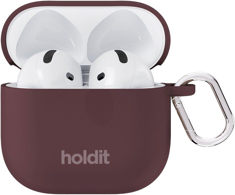 Silicone Case Solid AirPods 4 Bordeaux