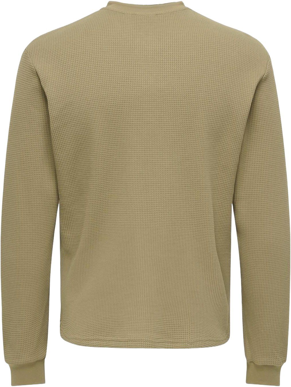 ONSTOBIE REG LS HENLEY TEE NOOS