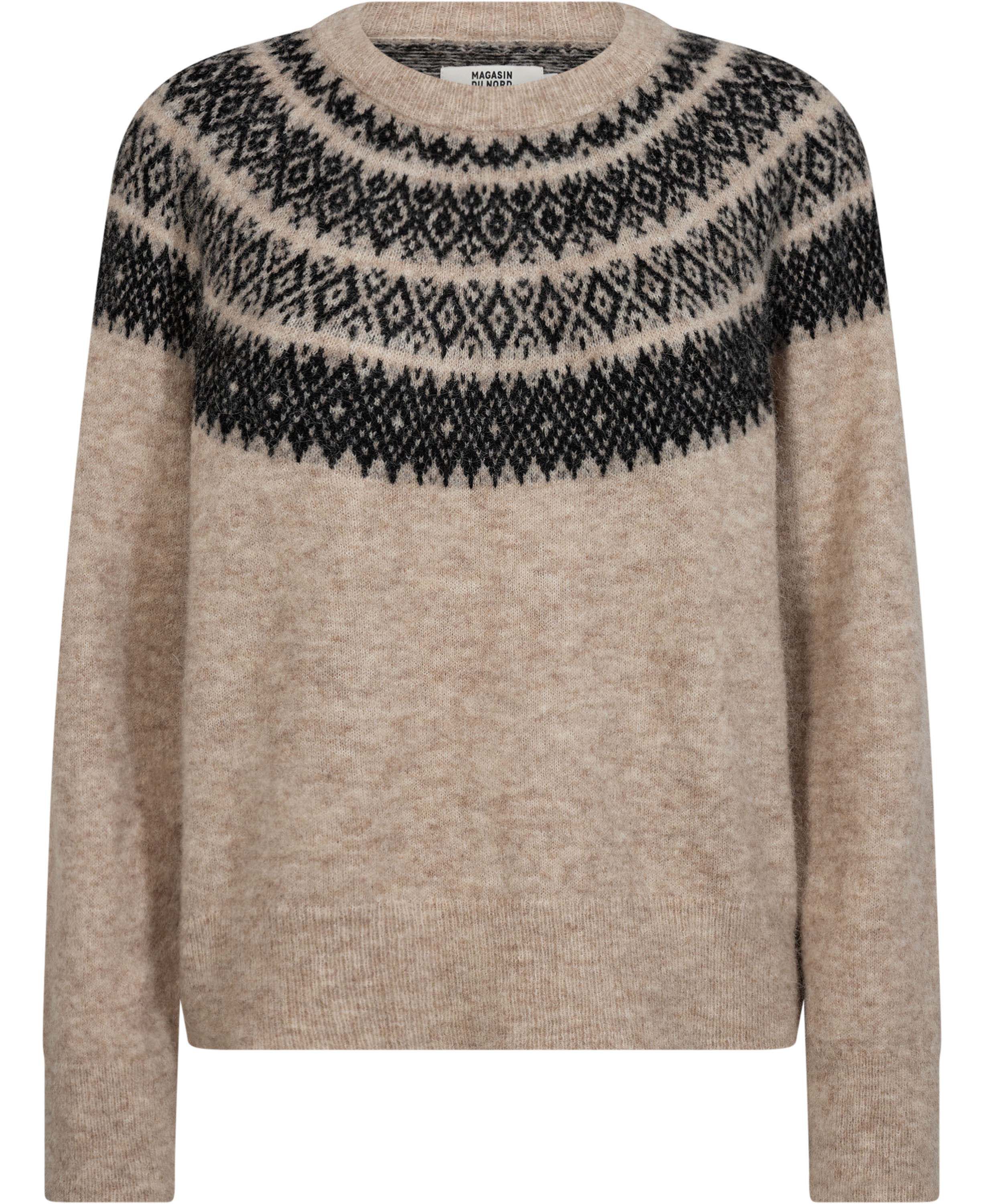 Cindi 9 Striksweater - Alpakamix RWS